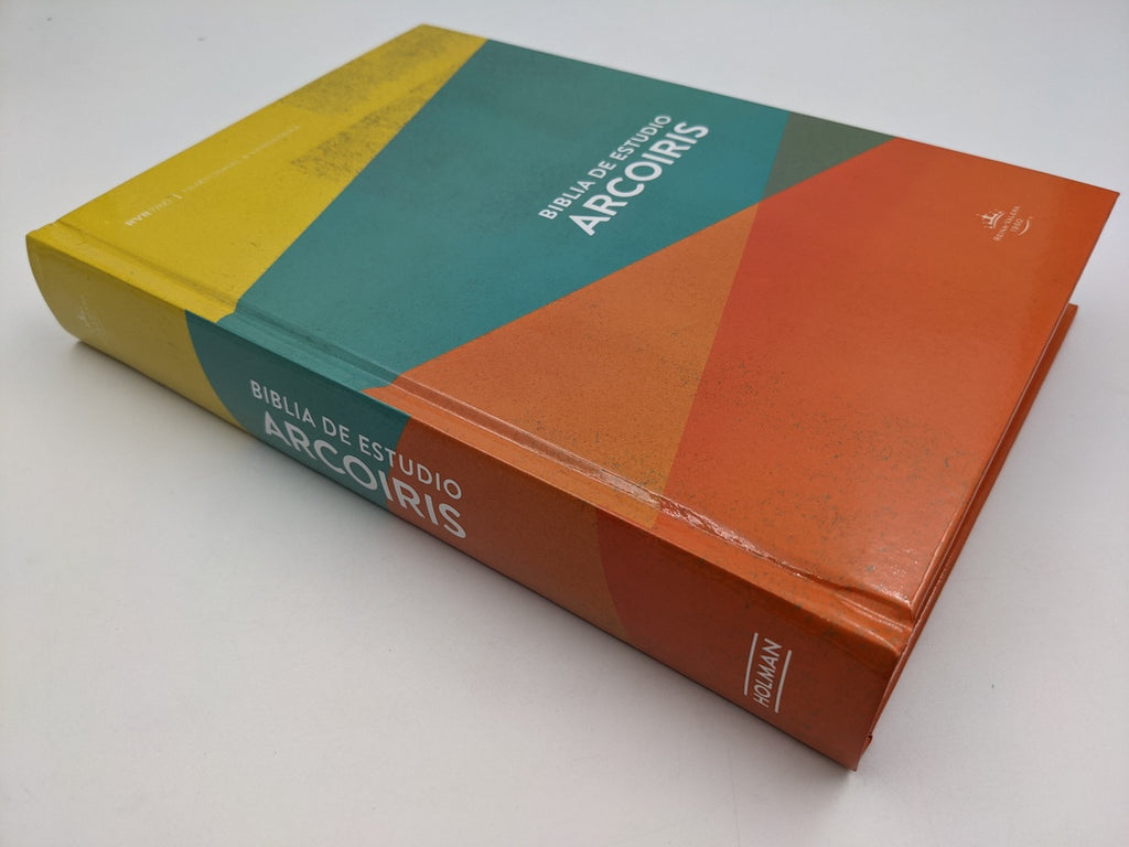 Biblia de estudio Arcoiris RVR60 Tapa dura (Nueva edición)