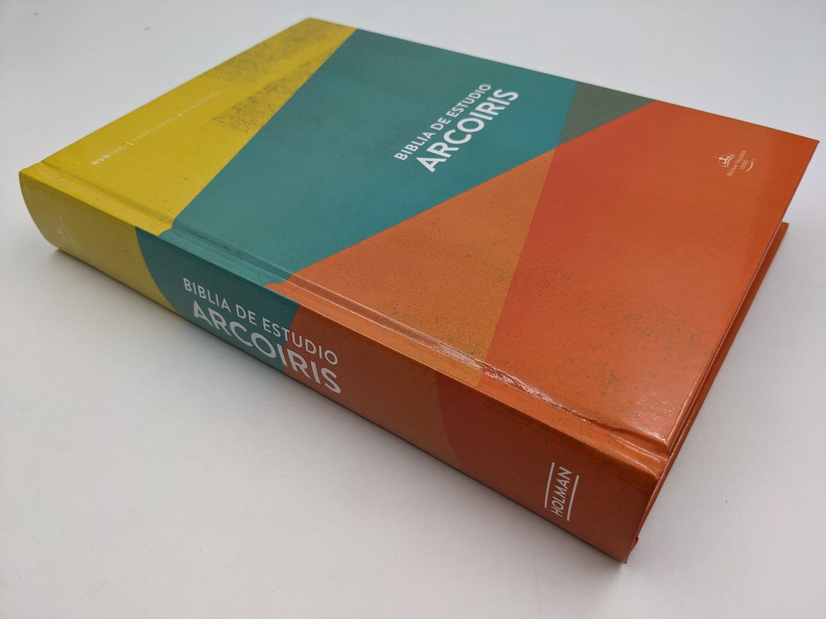 Biblia de estudio Arcoiris RVR60 Tapa dura (Nueva edición)