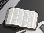 Biblia RVR60 045cz PJR 10 pts Tricolor negro/blanco/gris Tamaño Portátil