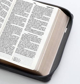 Biblia RVR60 045cz PJR 10 pts Tricolor negro/blanco/gris Tamaño Portátil