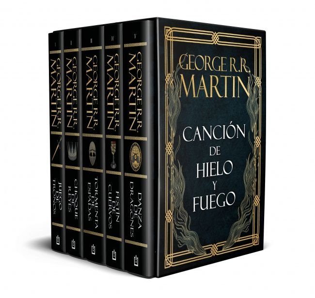 ESTUCHE CANCION DE HIELO Y FUEGO