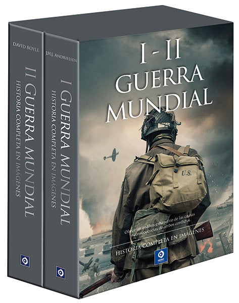 ESTUCHE GUERRA MUNDIAL VOLUMENES I Y II