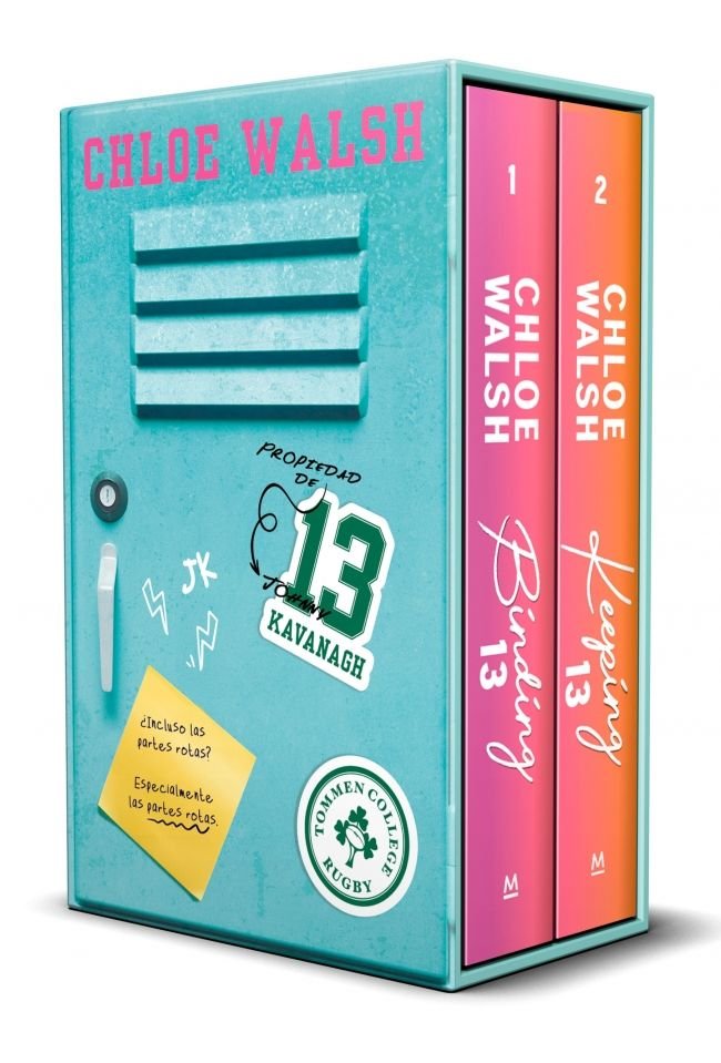 ESTUCHE LOS CHICOS DE TOMMEN BINDING 13 Y KEEPING 13