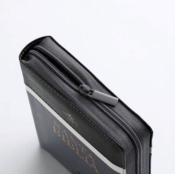 Biblia RVR60 045cz PJR 10 pts Tricolor negro/blanco/gris Tamaño Portátil