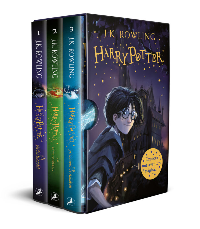 HARRY POTTER ESTUCHE 3 LIBROS