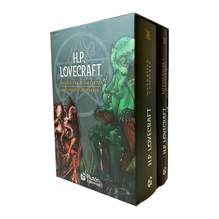 PACK H P LOVECRAFT NARRATIVA COMPLETA MITOLOGÍA Y BESTIARIO