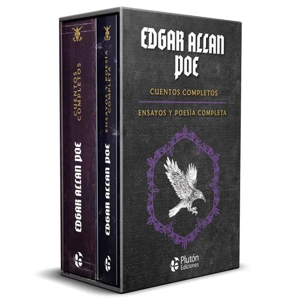 Pack Edgar Allan Poe: Cuentos Completos – Ensayos y Poesía Completa PASTA DURA